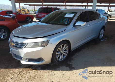 2016 Chevrolet Impala 1Lt из США, поврежденный, VIN 2G1105SA4G9182334